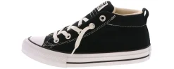 Athletics & Sneakers|CONVERSE Chuck Taylor All Star Street Junior Boys' (4-7) Mid Top Canvas Sneaker Black