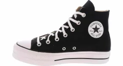 Walking Shoes|Athleisure & Casual|CONVERSE Chuck Taylor All Star Lift Women’s Hi-Top Platform Sneaker Black