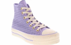 Athleisure & Casual|CONVERSE Chuck Taylor All Star Lift Women's Hi-Top Platform Sneaker Purple