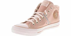 Athleisure & Casual|CONVERSE Chuck Taylor All Star Madison Women's Mid Top Canvas Sneaker Pink