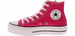 Athleisure & Casual|Skate Shoes|CONVERSE Chuck Taylor All Star Lift Women’s Hi-Top Platform Sneaker Pink