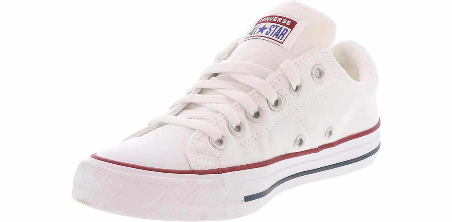 Athleisure & Casual|Skate Shoes|CONVERSE Chuck Taylor All Star Madison Women's Canvas Sneaker White