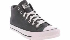 Walking Shoes|Athleisure & Casual|CONVERSE Chuck Taylor All Star Malden Men’s Mid Top Canvas Sneaker Grey