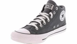 Walking Shoes|Athleisure & Casual|CONVERSE Chuck Taylor All Star Malden Men’s Mid Top Canvas Sneaker Grey