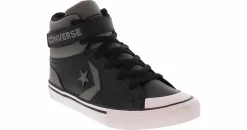 Athletics & Sneakers|Casual|CONVERSE Pro Blaze Easy On Junior Boys’ (4-7) Hi-Top Sneaker Grey