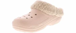 Slip-On|Flat|CROCS Blitzen IV Quartz Women's Comfort Lined Clog Pink