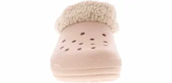 Slip-On|Flat|CROCS Blitzen IV Quartz Women's Comfort Lined Clog Pink