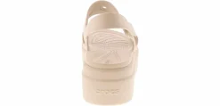 Comfort Sandals|Wedge & Platform Sandals|CROCS Brooklyn 4U Women's Wedge Sandal White
