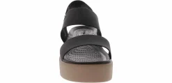 Comfort Sandals|Wedge & Platform Sandals|CROCS Brooklyn Women's Platform Sandal Black