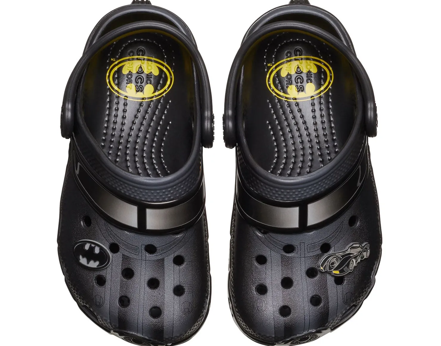Casual|Casual|CROCS Classic Batman Batmobile Youth Kids' (11-6) Clog Black