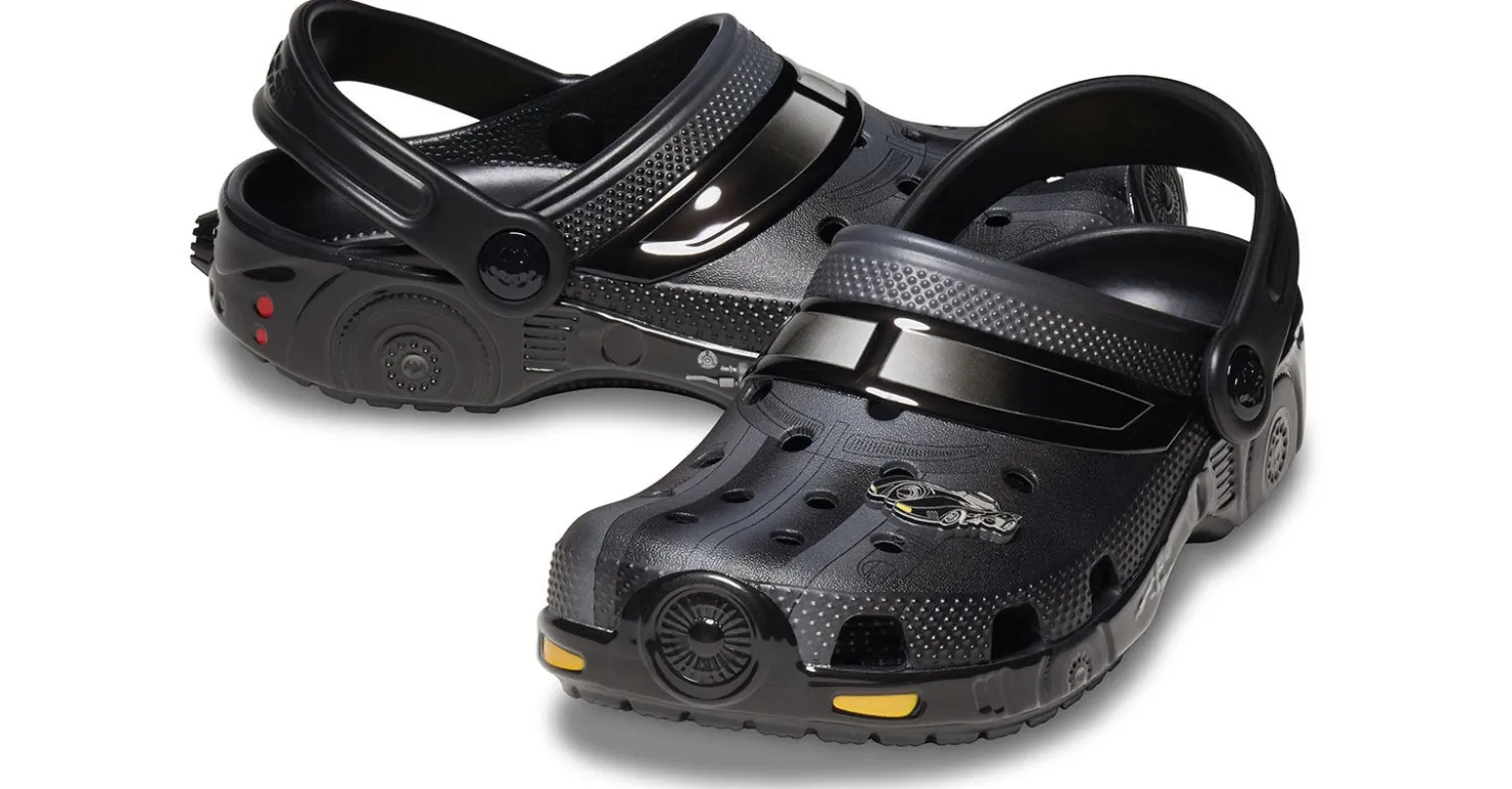 Casual|Casual|CROCS Classic Batman Batmobile Toddler Kids' (7-10) Clog Black