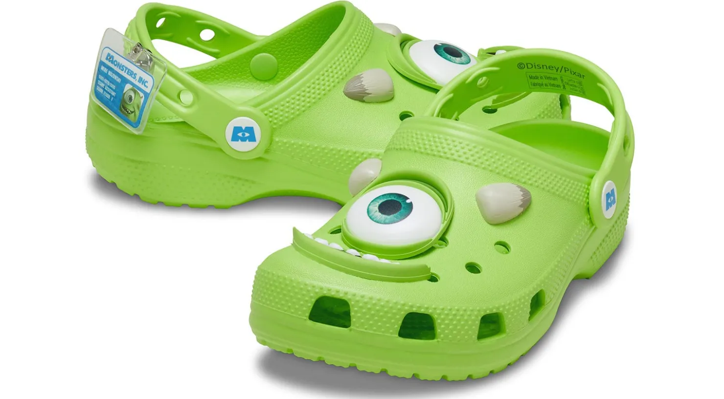 Casual|CROCS Classic Disney and Pixar Monsters, Inc. Mike Youth Kids' (11-3) Clog Green
