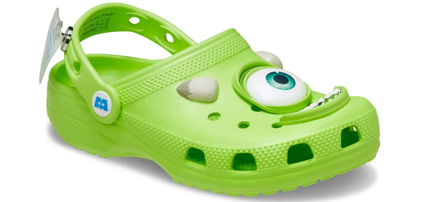 Casual|CROCS Classic Disney and Pixar Monsters, Inc. Mike Youth Kids' (11-3) Clog Green