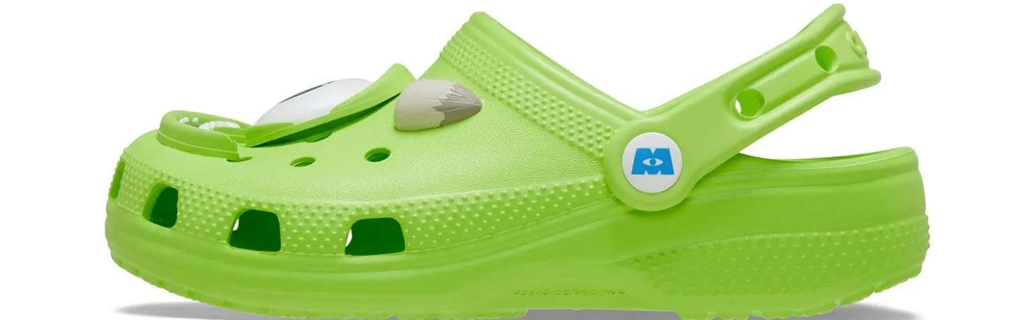 Casual|CROCS Classic Disney and Pixar Monsters, Inc. Mike Youth Kids' (11-3) Clog Green