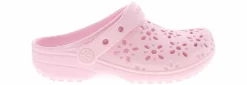 Casual|Outdoor Shoes|CROCS Classic Floral Cut-Out Youth Girls' (11-3) Clog Pink