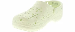 Flat|Comfort Shoes|CROCS Classic Floral Cut-Out Women's Clog Green