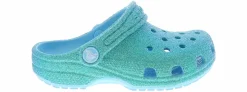 Casual|CROCS Classic Glitter Clog Youth Girls’ (11-3) Casual Clog Blue