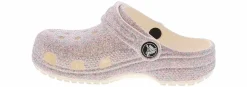 Casual|CROCS Classic Glitter Toddler Girls' (4-10) Clog White