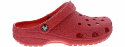 Flat|Comfort Shoes|CROCS Classic Glitter Women’s Clog Red