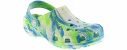 Casual|CROCS Classic Glow Marbled Youth Kids' (11-5) Clog Blue