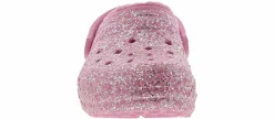 Casual|CROCS Classic Lined Glitter Youth Girls’ (11-6) Clog Pink