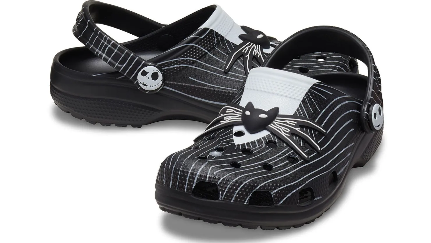 Casual|Sandals|CROCS Classic The Nightmare Before Christmas Youth Kids' (1-6) Clog Black
