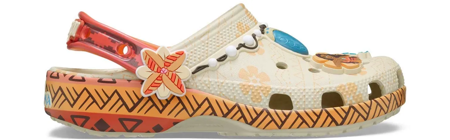 Casual|CROCS Disney Moana Kids’ Classic Clog Orange