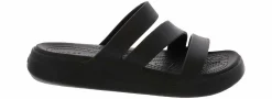 Flat Sandals|CROCS Getaway Strappy Women’s Sandal Black