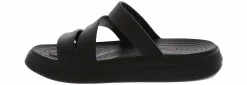 Flat Sandals|CROCS Getaway Strappy Women’s Sandal Black