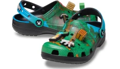 Casual|Casual|CROCS Minecraft Kids’ (11-6) Classic Clog Green