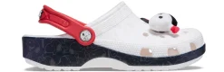 Comfort Shoes|CROCS Peanuts Men's Classic Clog White