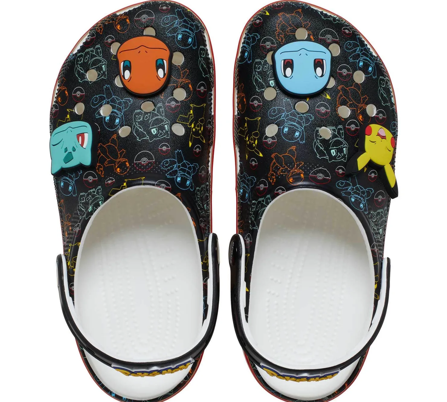 Comfort Shoes|Water Shoes|CROCS Pokémon Print Men's Classic Clog Black