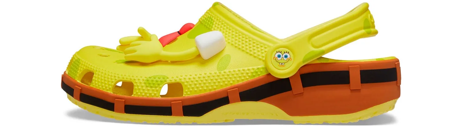 Comfort Shoes|CROCS SpongeBob SquarePants Men's Classic Clog Yellow
