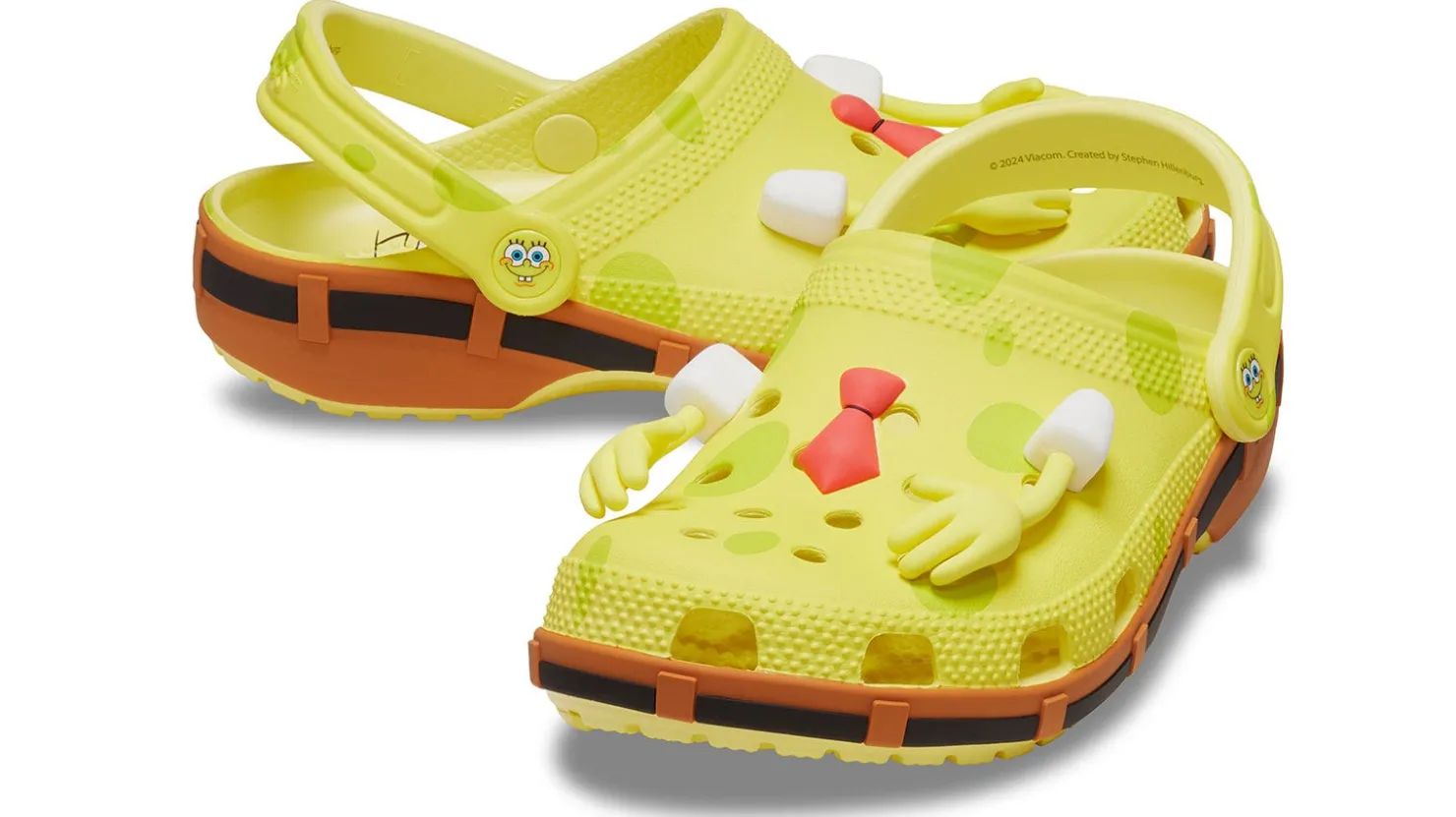 Comfort Shoes|CROCS SpongeBob SquarePants Men's Classic Clog Yellow