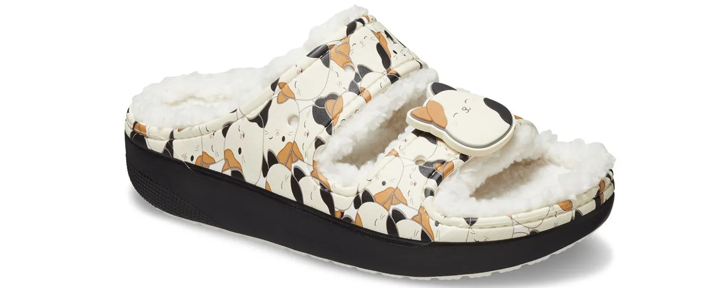 Flat Sandals|Slippers|CROCS Squishmallows Cam Cozzzy Women's Sandal White