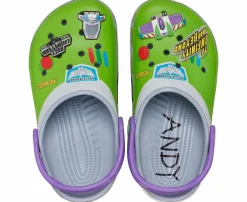 Casual|Casual|CROCS Toy Story Buzz Lightyear Youth Kids' (11-13) Classic Clog Grey