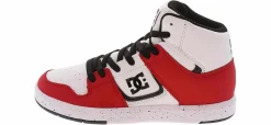 Athletics & Sneakers|DC SHOES Cure Hi-Top Elastic Youth Boys’ (11-3) Skate Sneaker White