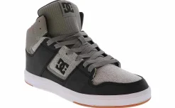 Athleisure & Casual|Skate Shoes|DC SHOES Cure Hi-Top Men's Skate Sneaker Grey