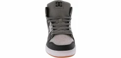 Athleisure & Casual|Skate Shoes|DC SHOES Cure Hi-Top Men's Skate Sneaker Grey