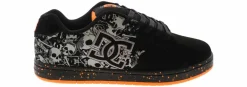Athleisure & Casual|Skate Shoes|DC SHOES Graveler Skull Men’s Skate Sneaker Black