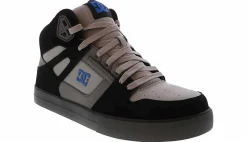 Safety Toe Athletics|Slip Resistant|DC SHOES WORK AND SAFETY Pure Men's Composite Toe Work Sneaker Black