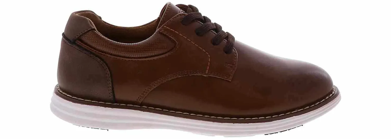 Dress Shoes|DEERSTAGS Deer Stags Affinity Youth Boys' (11-7) Dress Shoe Brown