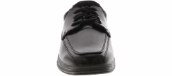 Casual|Dress Shoes|DEERSTAGS Deerstag Sharp Youth Boys’ (11-7) Wide-Width Dress Shoe Black