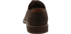 Comfort Dress Shoes|DOCKERS Bronson Oxford Men’s Casual Dress Shoe Brown