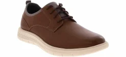 Comfort Shoes|Comfort Dress Shoes|DOCKERS Herron Men’s Dress Shoe Brown