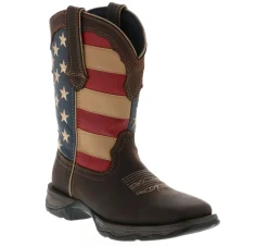 Western Boots|DURANGO Flag Women's Western Boot Brown