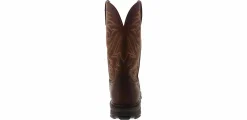 Safety Toe Boots|Slip Resistant|DURANGO 11-In Maverick Men’s Steel Toe Work Boot Brown