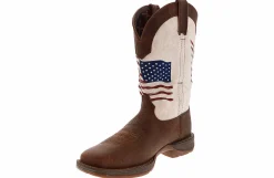Western Boots|DURANGO Rebel Men's Distressed Western Boot Brown