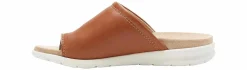 Comfort Sandals|Flat Sandals|EASTLAND Dallas Women's Thong Slide Sandal Brown