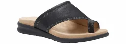 Comfort Sandals|Flip Flops|EASTLAND Dallas Women's Thong Slide Sandal Black